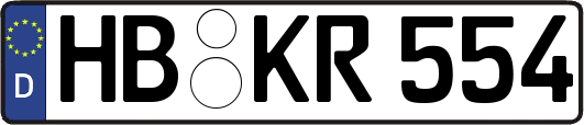 HB-KR554