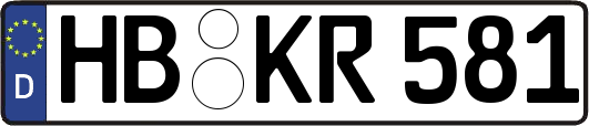 HB-KR581