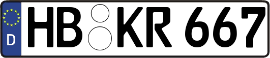 HB-KR667