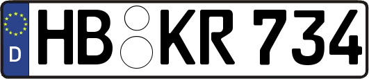 HB-KR734