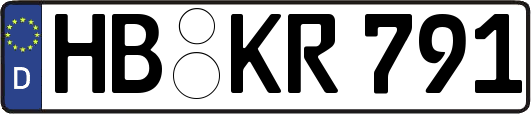 HB-KR791