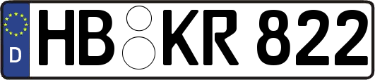 HB-KR822