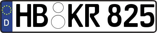 HB-KR825