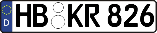 HB-KR826