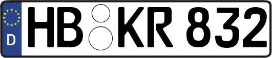HB-KR832