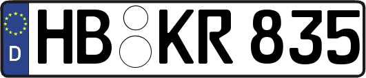 HB-KR835