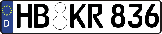 HB-KR836