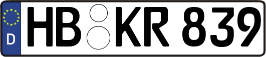 HB-KR839