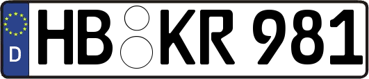 HB-KR981