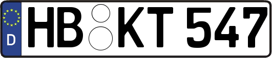 HB-KT547
