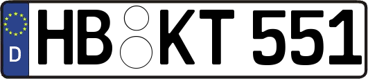 HB-KT551