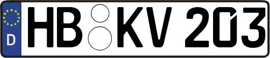 HB-KV203