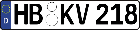 HB-KV218