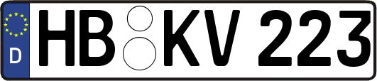 HB-KV223