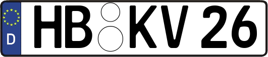 HB-KV26