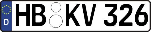 HB-KV326