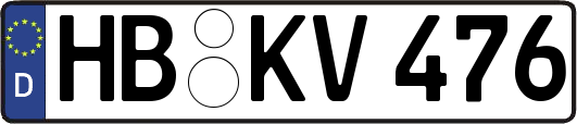HB-KV476