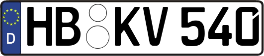 HB-KV540