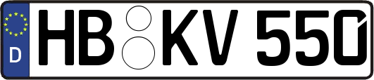 HB-KV550