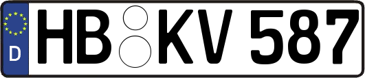 HB-KV587
