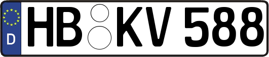 HB-KV588