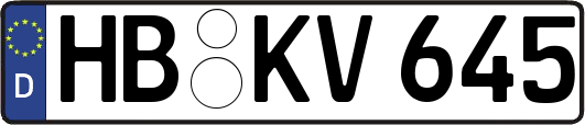 HB-KV645