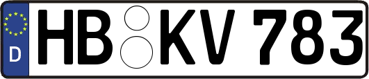 HB-KV783