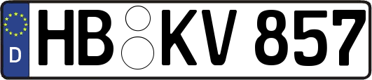 HB-KV857