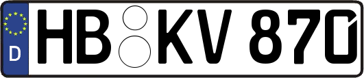 HB-KV870