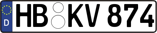 HB-KV874
