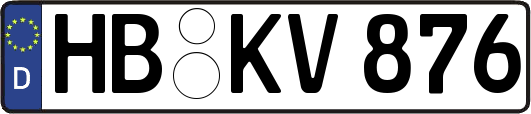 HB-KV876