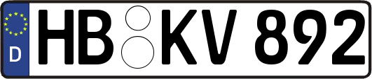 HB-KV892