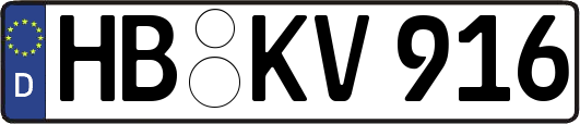 HB-KV916