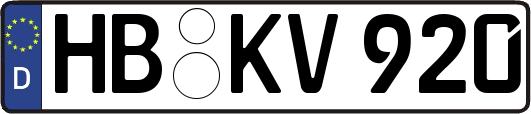 HB-KV920