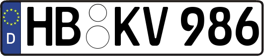 HB-KV986