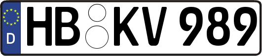 HB-KV989