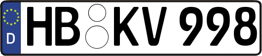 HB-KV998