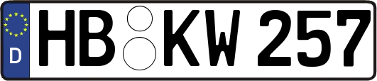 HB-KW257
