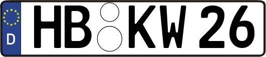 HB-KW26