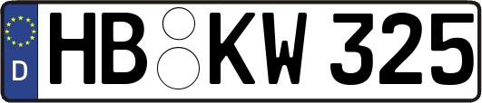 HB-KW325
