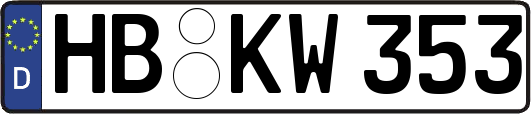 HB-KW353