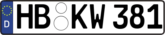 HB-KW381