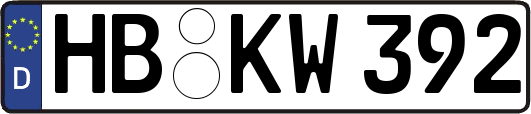 HB-KW392