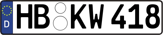 HB-KW418