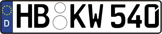HB-KW540