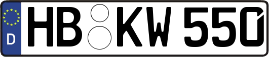 HB-KW550