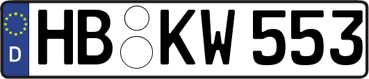HB-KW553