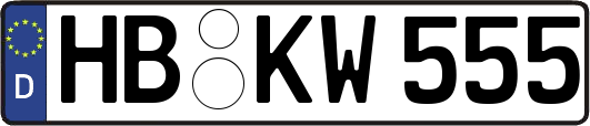 HB-KW555