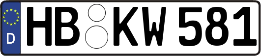 HB-KW581
