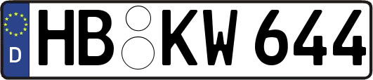 HB-KW644